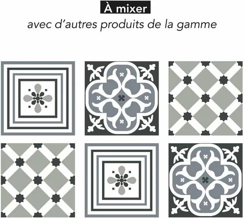 Miniatura 5 de Pegatinas para azulejos 15 X 5.9 in - Azulejos estrellados