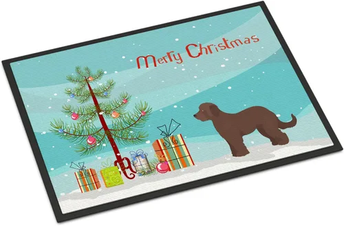 Miniatura 176 de Caroline's Treasures CK3799MAT Akita Shepherd - Tapete de árbol de Navidad de 18 x 27 pulgadas, tapete para puerta delantera, interior y exterior