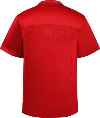 Miniatura 2 de Plsooy Camiseta de fútbol en blanco para hombre, camiseta de fútbol americano, camiseta deportiva, talla S-5XL