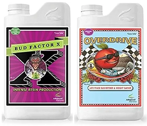 Miniatura 2 de Advanced Nutrients Bud Factor X y paquete de sobremarcha con tabla de conversión y pipeta de 0.1 fl oz - 4 litros