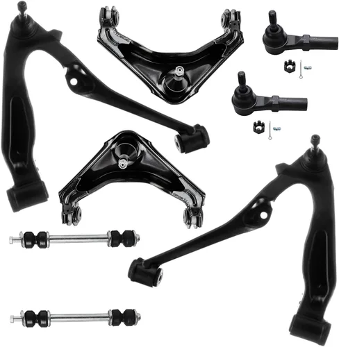 Miniatura 63 de Detroit Axle - Kit de brazos de control de extremo delantero de 8 piezas para Dodge Dakota 00-04, Durango 00-03, 4 brazos de control superior e