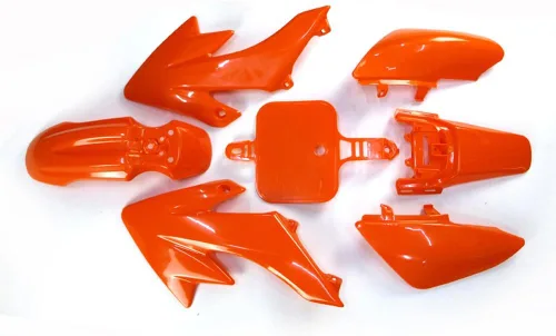 Miniatura 6 de Kit de carenado de guardabarros de plástico naranja para Honda XR50 CRF50 chino 50cc 90cc 110cc 125cc 140cc 150cc 160cc Dirt Pit Bike