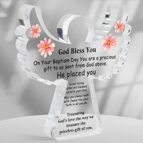 Miniatura 13 de Regalos de recuerdo con condolencia, letrero de escritorio de acrílico de ángel de condolencia, regalo de duelo, regalos de condolencia, regalos