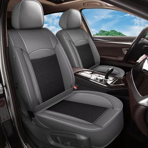 Miniatura 20 de DISUTOGO Fundas de Asiento Compatibles con Ford Maverick 2022 2023 2024 2025: Juego Completo de Fundas de Asiento para Coche 5 Asientos de Seda