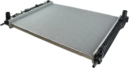 Miniatura 3 de TRQ Radiador de 1 fila de núcleo de aluminio de 26.5 pulgadas de ancho de núcleo compatible con Chevrolet Captiva Sport 2012-2015 Saturn Vue
