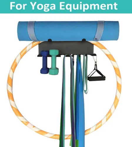Miniatura 2 de Soporte multiusos para gimnasio, bandas de resistencia, accesorios de gimnasio en casa, bandas de fitness, ganchos resistentes para bandas