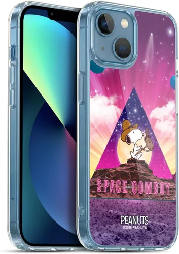 Miniatura 179 de Head Case Designs Funda de gel con licencia oficial de Peanuts Nebula Cactus Needles Snoopy Space Cowboy [protección de grado militar] compatible