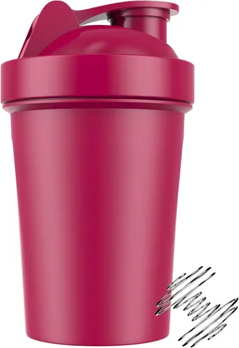 Miniatura 5 de JEELA SPORTS Paquete de 5 botellas mezcladoras de proteínas para mezclas de proteínas, 20 onzas, vasos mezcladores aptos para lavavajillas para No