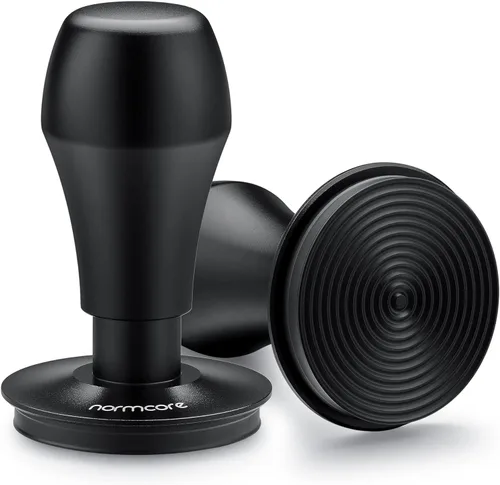 Miniatura 9 de Normcore Tamper para Espresso de 51 mm con base ondulada - Tamper con resorte - Muelles de repuesto de 15 lb / 25 lb / 30 lb - Mango y soporte