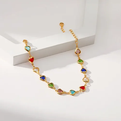 Miniatura 32 de Delicadas pulseras de oro para mujer, chapado en oro 18, ajustable, mal de ojo, mariposa, cuentas, perla, corazón, turquesa, hecha a mano para mujer