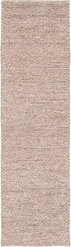 Miniatura 78 de SAFAVIEH Natura Collection - Alfombra decorativa, 2 x 3 pies, color beige, mezcla de lana hecha a mano, diseño texturizado, ideal para pasillo