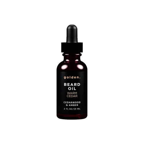 Miniatura 12 de Golden Grooming - Aceite de barba para hombres, acondicionador natural para barba con almendra dulce, jojoba dorada y aceite de argán, suavizante