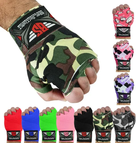 Miniatura 13 de Guantes de boxeo de muñeca de 180 pulgadas, para interior de puños, MMA, UFC, Muay Thai