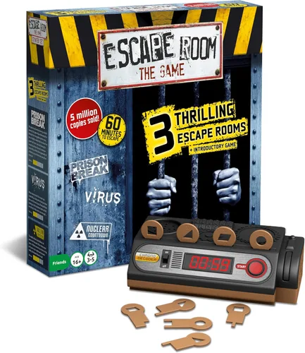 Miniatura 3 de Goliath Juegos presentes: Escape Room - The Game 3 emocionantes salas de escape en tu propia casa Juegos de mesa para adultos para 3 a 5