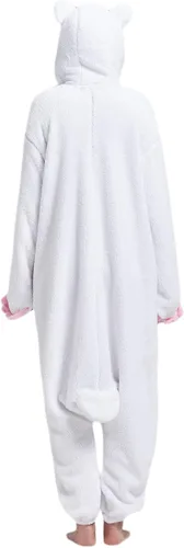 Miniatura 7 de DarkCom Pijama de una pieza de animal para mujer y hombre, disfraz de Halloween, ropa de dormir de Navidad