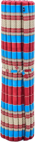 Miniatura 4 de Leewadee - Colchón de piso plegable - Futón japonés enrollable - Tatami de triple plegado - Cama de piso para invitados - Colchón para camping