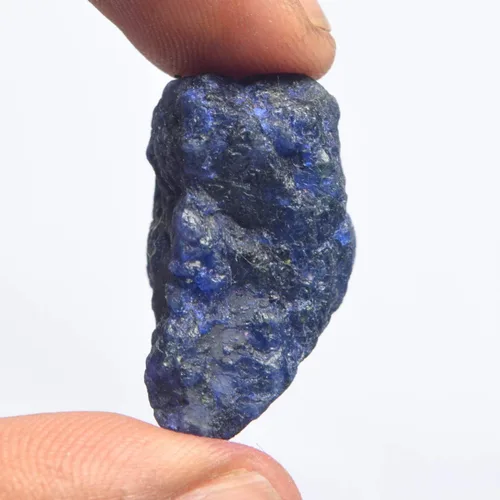 Miniatura 3 de GEMHUB Zafiro azul en bruto natural de grado A de 48.00 Ct de cristal curativo piedra de zafiro en bruto para cabbing, Gema, azul