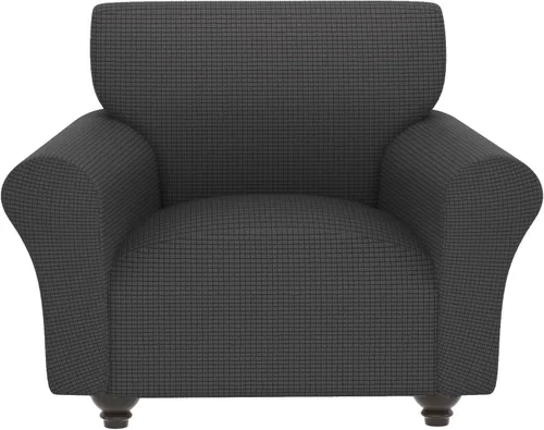 Miniatura 52 de Fundas elásticas para silla, fundas elásticas para sillón de 2 piezas, fundas de sofá lavables con diseño floral para sillón, protector de muebles