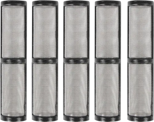 Miniatura 7 de Filtro pulverizador de pintura sin aire 246384 Filtro de colector de bomba 390 395 490 495 595 Pieza de repuesto 5 Pack 60 Pantalla de malla