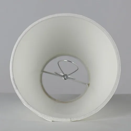 Miniatura 3 de Cortinas de lámpara de araña, 3.5 x 6 x 5 pulgadas, clip (juego de 2, blanco roto)