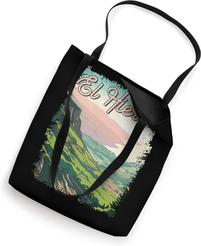 Miniatura 2 de El Hierro Spain Vintage Landscape Tote Bag