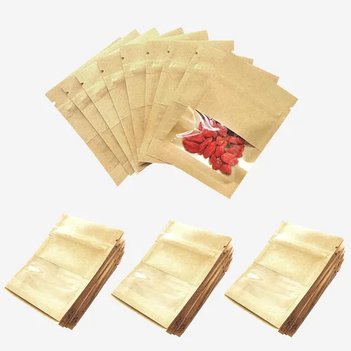 Miniatura 9 de 100 bolsas de embalaje holográficas resellables para pequeñas empresas, embalaje transparente con cierre de cremallera para recuerdos de fiesta