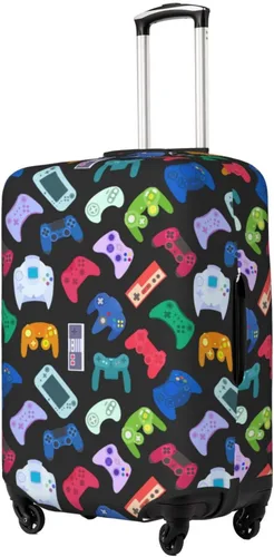 Miniatura 2 de DOINBEE Fundas para equipaje de videojuegos para niños, fundas para maleta, funda de equipaje con estampado elástico, protector de maleta, Juego
