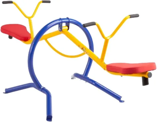 Miniatura 8 de Gym Dandy Tilt-A-Swing - Juego de columpios para niños, giros de 360 grados, rotación multidireccional, juego de columpios para patio trasero