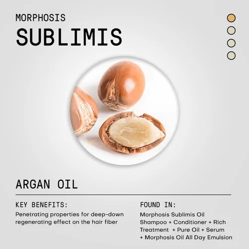 Miniatura 4 de Framesi Morphosis Sublimis Oil Shampoo 8.4 fl oz
