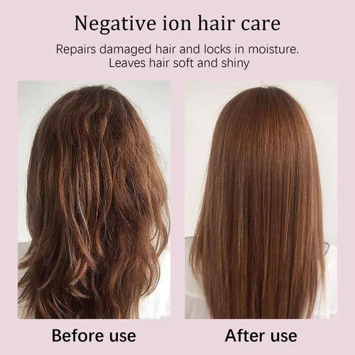 Miniatura 6 de SRIHAIR - Cepillo alisador de cabello con 5 temperaturas, peine de iones negativos, peine alisador eléctrico portátil, cepillo de pelo calentado