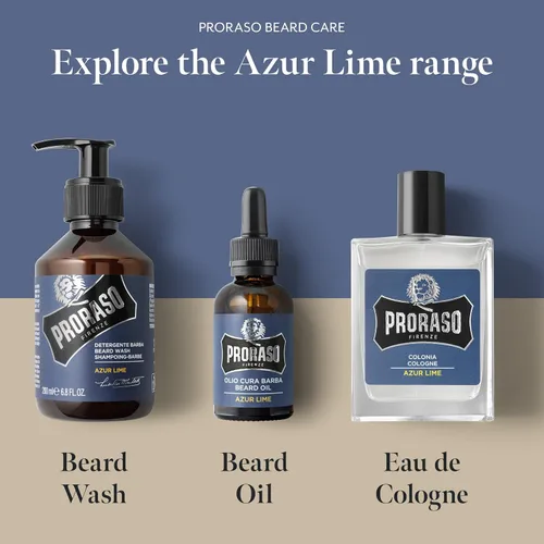 Miniatura 5 de Proraso Eau De Colonia, Lima Azur, 3.4 Fl Oz