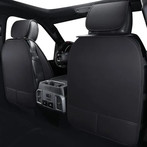 Miniatura 2 de Tomatoman F-150 Fundas de asiento delantero compatibles con Ford F150 2009-2024 2025 2026 2017-2026 F250 F350 F450 Supercrew Super Duty Limited