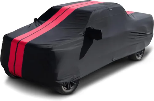 Miniatura 10 de iCarCover Funda personalizada para camión Ford Ranger Super Cab, cama regular 1983-1992, impermeable, para todo tipo de clima, lluvia, nieve, UV