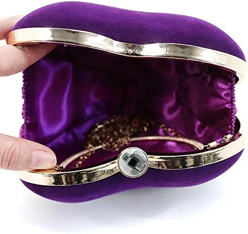 Miniatura 5 de Sun Kea Bolso de mano con forma de corazón para mujer, bolso de mano elegante, bolso de hombro