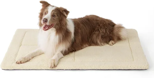 Miniatura 18 de Bedsure Cama Lavable para Jaula de Perro para Perros Pequeños, Alfombra de Espuma Suave para Suelo de Mascotas, Almohadilla Versátil y Ligera