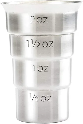 Miniatura 10 de Barfly M37108 Jigger, 2 oz, inoxidable con mango Acero inoxidable con mango