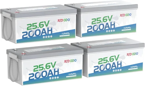 Miniatura 11 de Redodo Batería LiFePO4 de 12.8 V 50 Ah (paquete de 2), repuesto ideal para batería AGM SLA de 12 V 100 Ah, BMS integrado, 4000-8000 ciclos y 10 años