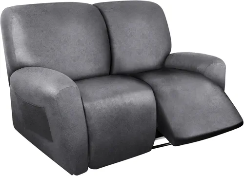 Miniatura 68 de ANARACHON Fundas para Sillas Reclinables Tipo Cuero, 4 Piezas Funda para Sillón Reclinable Lazy Boy, Protector de Muebles - Funda Suave Lavable