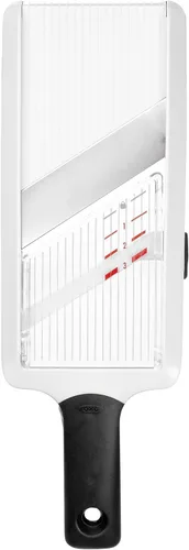 Miniatura 3 de OXO Cortadora de mandolina de mano Good Grips para cocina, cortador de verduras ajustable