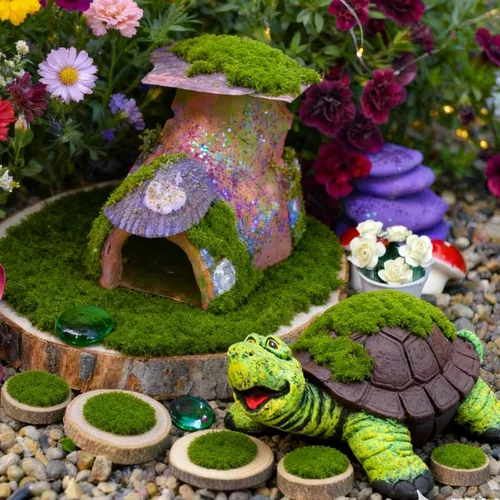 Miniatura 7 de Musgo verde falso de 15.1 onzas para manualidades, musgo artificial para plantas de interior, musgo artificial decorativo verde claro