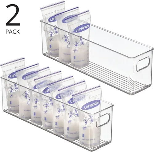 Miniatura 2 de mDesign Latas de fórmula para bebé, Transparente