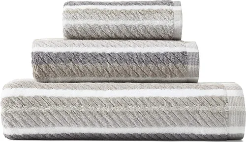 Miniatura 11 de Tommy Bahama - Toallas de baño, 100% suave y absorbente algodón con textura de sarga, baja pelusa y resistente a la decoloración, toallas de baño