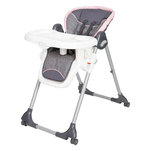 Miniatura 3 de Baby Trend Dine Time - Silla alta 3 en 1, color rosa claro Rosa Starlight