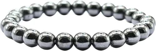 Miniatura 101 de Amazing Gemstone Pulsera de cristal para mujeres y hombres, pulsera de cristal curativo de protección, pulsera elástica con cuentas de piedras
