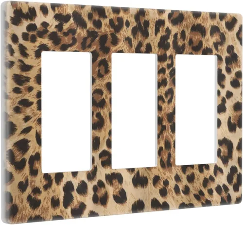 Miniatura 145 de Cubierta de interruptor de luz rosa brillante con purpurina de 1 banda, sin dispositivo, placa de pared en blanco decorativa para adolescentes, Rosa