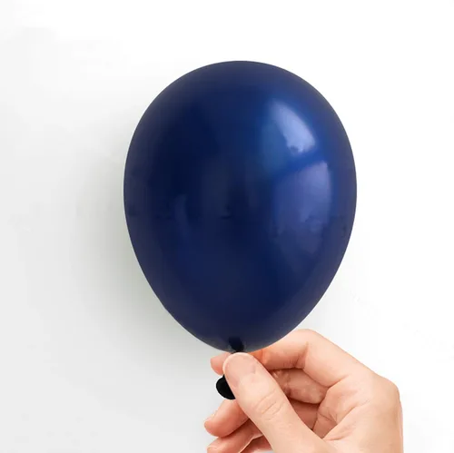 Miniatura 9 de Globos negros de 5 pulgadas, 100 globos de feliz cumpleaños, graduación, Halloween, Año Nuevo, decoración de fiesta temática de fiesta