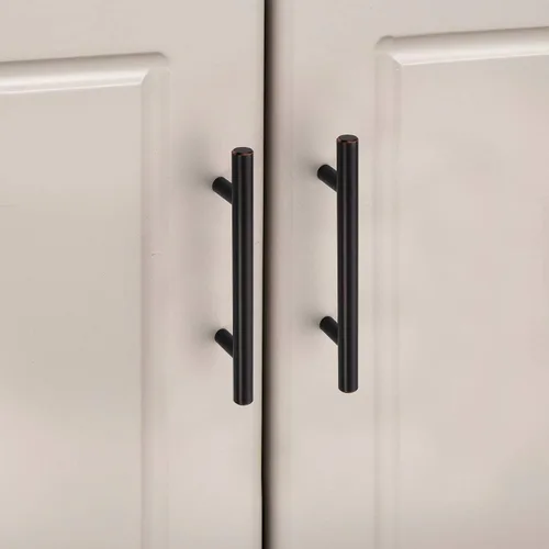 Miniatura 5 de Amerdeco IH0001ORB76 - Paquete de 25 tiradores de bronce aceitado de 3 pulgadas (2.992 in) con agujero central para gabinetes de cocina, accesorios