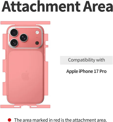 Miniatura 2 de Skoko [4 piezas en 2 paquetes] Película protectora de cuerpo completo con respaldo mate y borde lateral delgado alrededor de la cubierta para iPhone