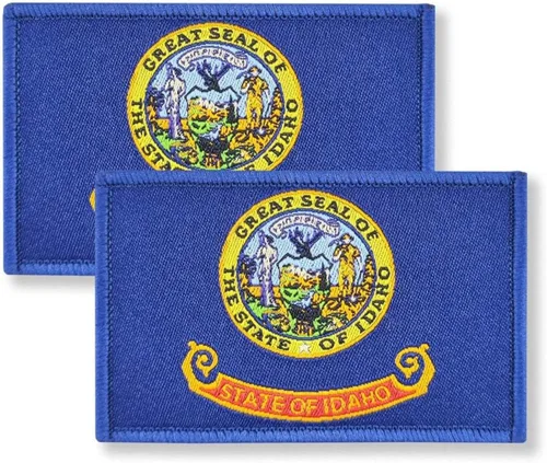 Miniatura 12 de Overdecor Parche de bandera de Georgia - Parches militares tácticos - Cierre de velcro, paquete de 2