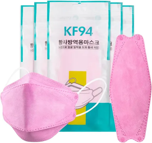 Miniatura 11 de 50/100 Pack KF94 Face_Covers, Color mask，Black Mask，4-Layer mask Independent packaging,outdoor Daily Use